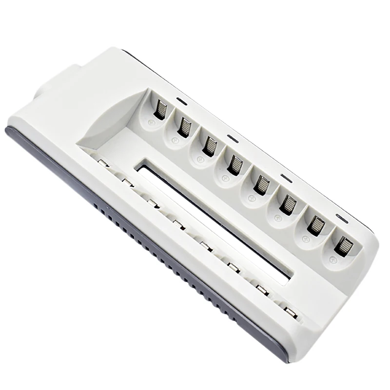 

Quick Charger 8 Slots Smart Battery Charger For Aaa Aa Rechargeable Battery 1.2V Ni-Mh Ni-Cd Aa Aaa Rechargeable Batteries(Eu Pl