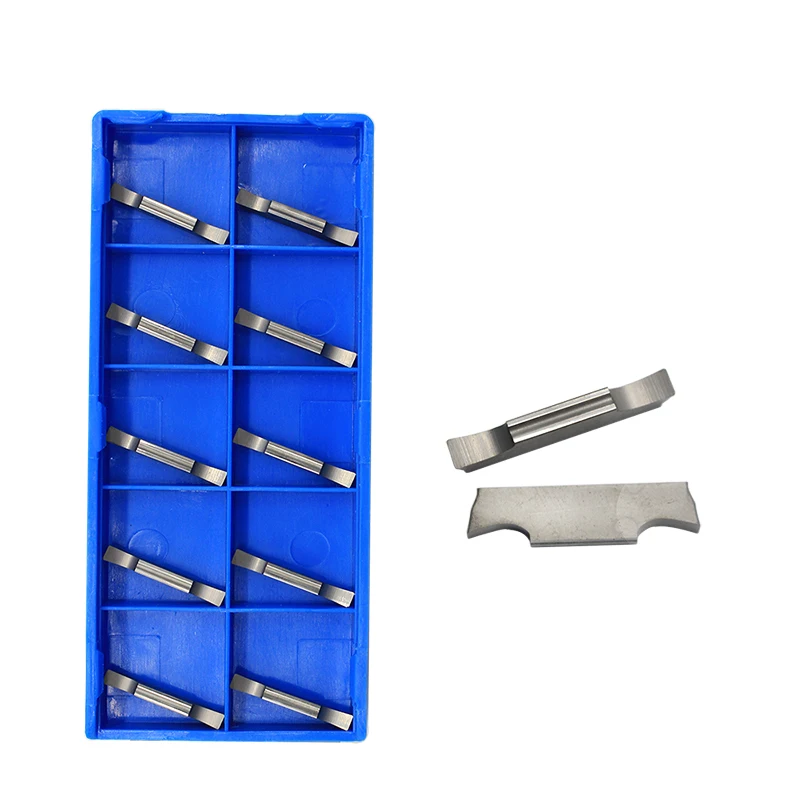 

10PCS MGGN250 G H01 High Quality Fine Grinding Groove Blade CNC Grooving Blade Turning Tools