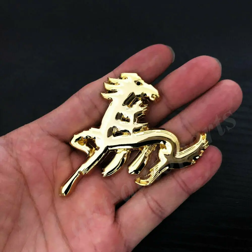 

3D Metal Chinese Character Runing Horse Pony Car Emblem Badge Decal Sticker