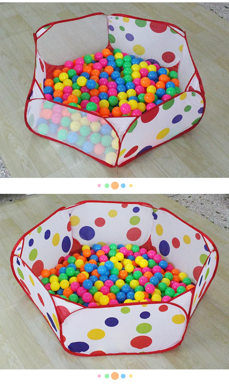 Oceans Ball Pool Children Indoor Game House Foldable Shooting 0-3-6-Year-Old Baby Toys