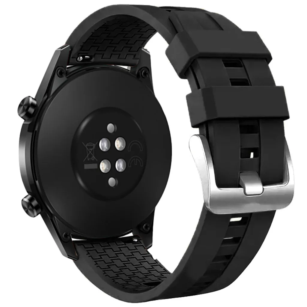 Ремешок для наручных часов для huawei Watch GT2 46 мм Сменные ремни спортивные силиконовые браслеты correas de reloj браслеты de montre
