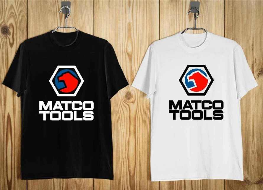 Matco Tools Мужская футболка с логотипом черно-белая S-2Xl Футболка принтом | одежда