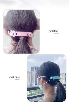 

Children's Face Mask Leak-proof Adjustable Extension Cord Anti-slip Buckle Adjustment Mask Anti-lu Ear Health Care