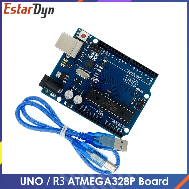 UNO R3 ATMEGA328P ATMEGA16U2 Development Board With USB Cable Diy Starter Kit