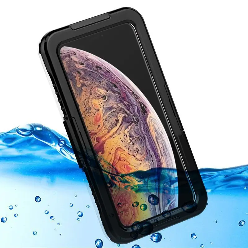 IPhone Xs MAX водонепроницаемый чехол для телефона водонепроницаемый пылезащитный взрывозащищенный ударопрочный