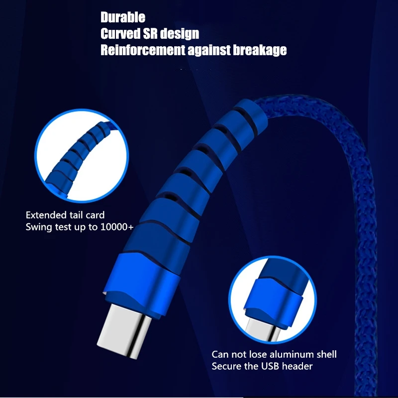 Тип, кабель для быстрой зарядки, USB зарядное устройство, быстрая Синхронизация данных, USB смартфон для type-C, IOS, iPhone, Android, кабель Micro USB
