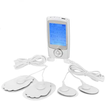 

16 Modes Dual Output Health Care Body Massager Electric EMS Muscle Stimulator TENS Unit Electronic Pulse Therapy Pain