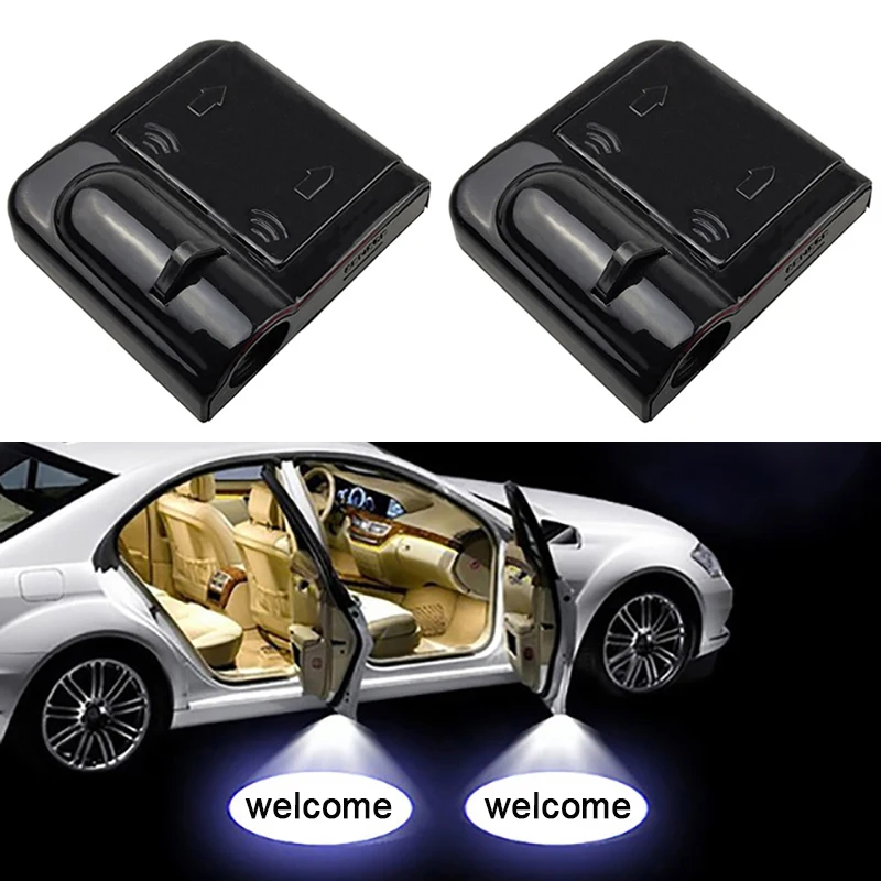 1PC Universal Wireless Car Door Welcome Logo Light Projector LED Laser Lamp For Buick Audi Mazda lada