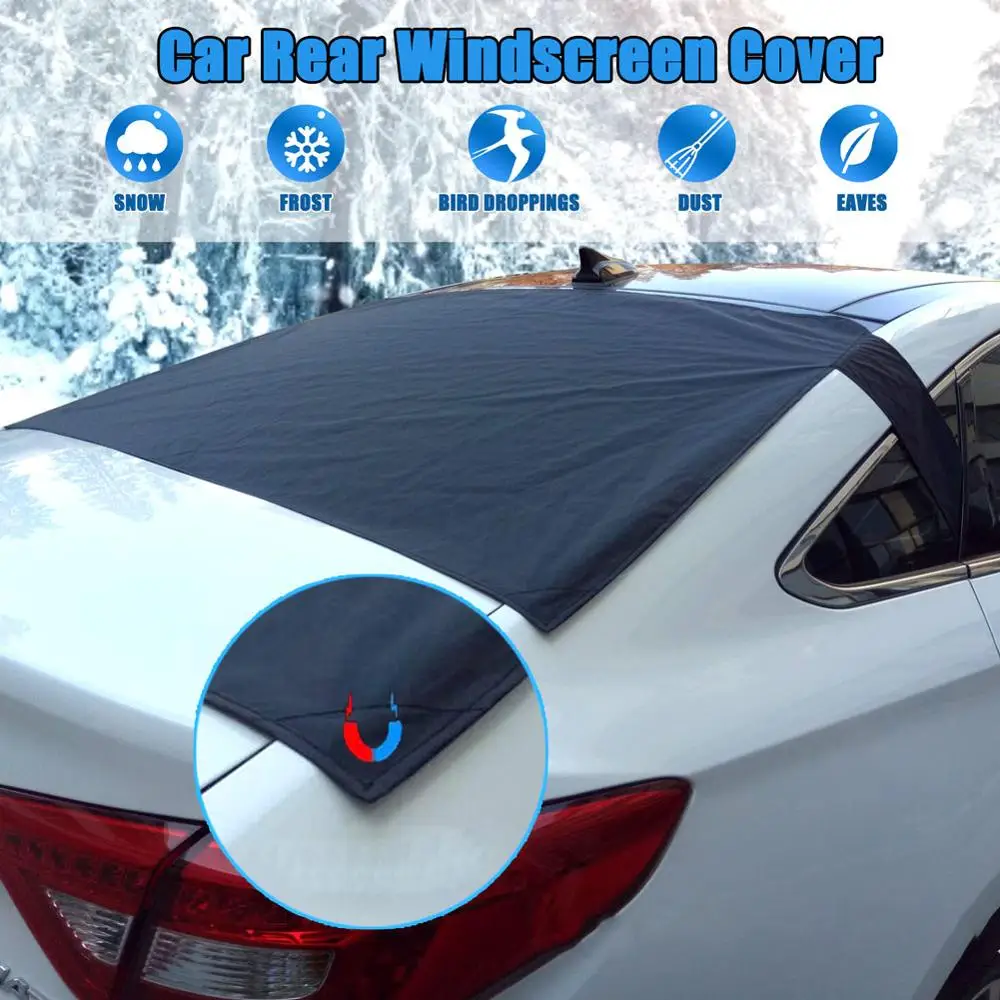 

2019 Automobile Magnetic Sunshade Cover Autos Windshield Anti-frost Anti-fog Car Sun Protector Cover Car Front Windscreen Cover