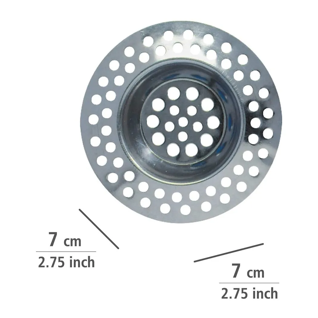 3Pcs Kitchen Sink Steel Plug Straine Bathroom Floor Drain Slag Trap Filter Cover Hair Catcher Household Basin | Дом и сад