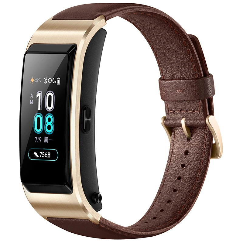 Original Huawei TalkBand B5 Talk Band Bluetooth Smart Bracelet Wearable Sports Wristbands Touch AMOLED Screen Call Earphone Band