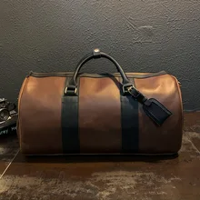 Короткая деловая дорожная сумка для отдыха сумка для путешествий Большая емкость мужские Наплечные сумки