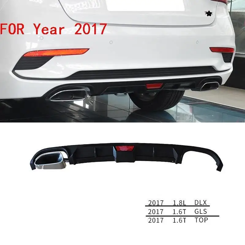 Стайлинг модификация Авто Automovil модифицированный задний диффузор передний тюнинг губ автомобильные бамперы 14 15 16 17 для hyundai Mistra