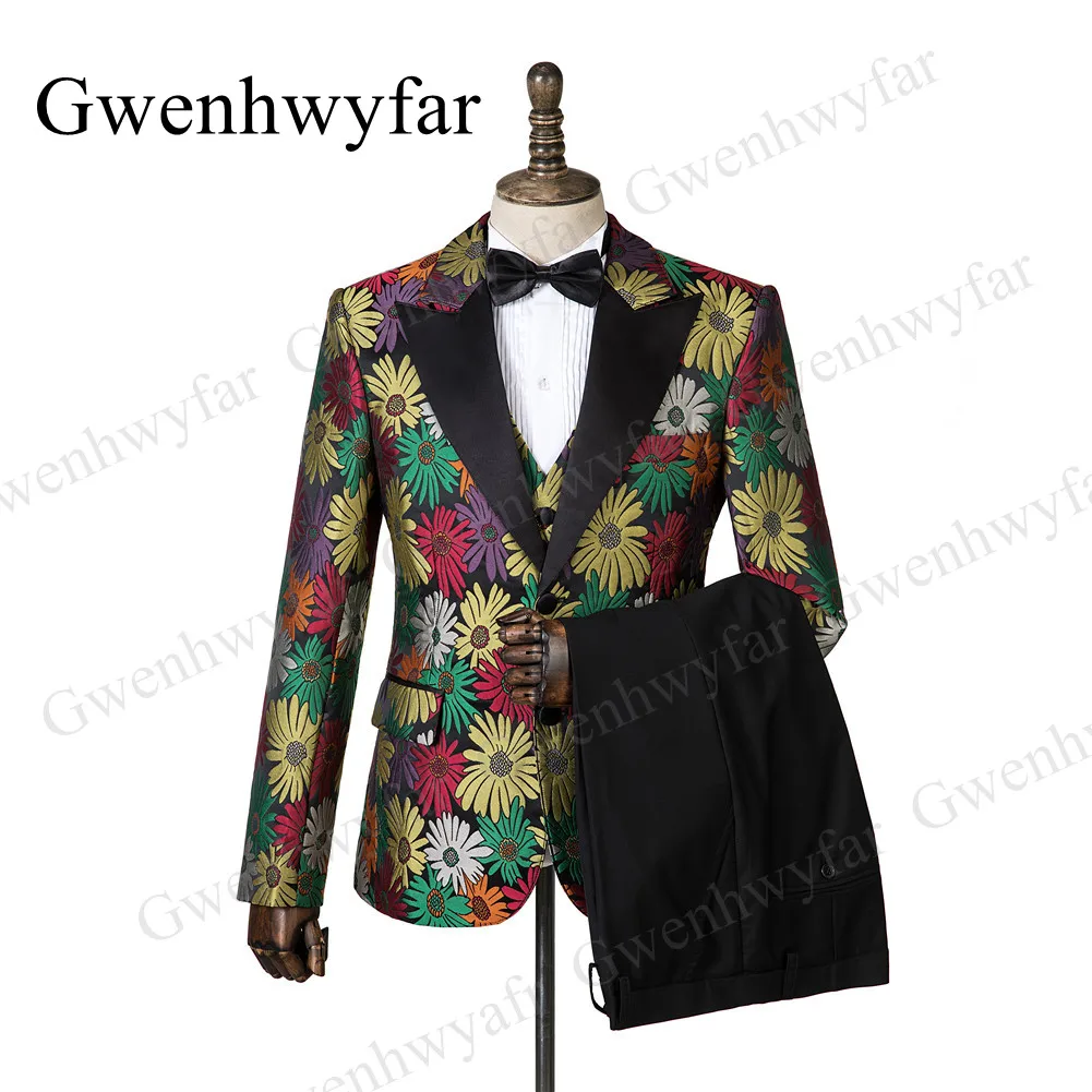 color 6 Gwenhwyfar, одежда цвета слоновой кости, пиджак, смокинг для мужчин, свадебные костюмы, костюм, смокинг для жениха, официальные костюмы(пиджак+ брюки+ жилет - Цвет: color 6