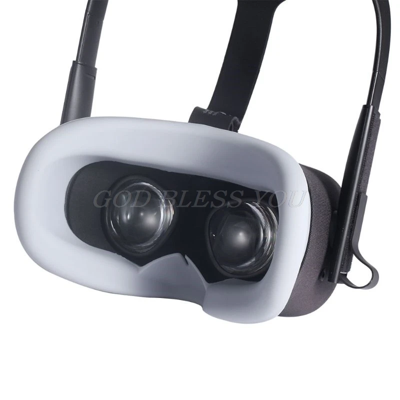 Мягкий силиконовый чехол-маска для глаз против пота для Oculus Quest VR Glasses