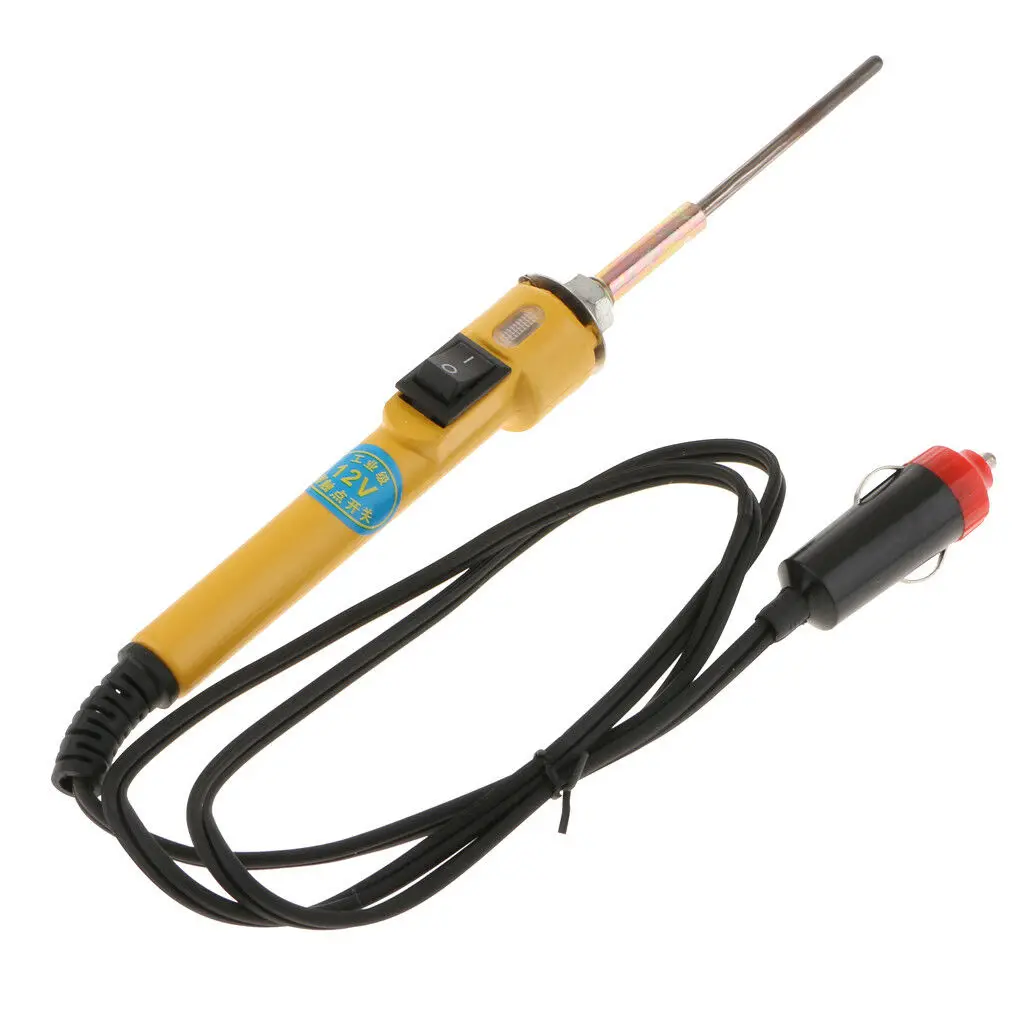 Electric Soldering Iron 12V Soldering Iron Quick Heating Power Tool External Heating Handle Heat Pencil Welding Repair Tools electronics soldering kit