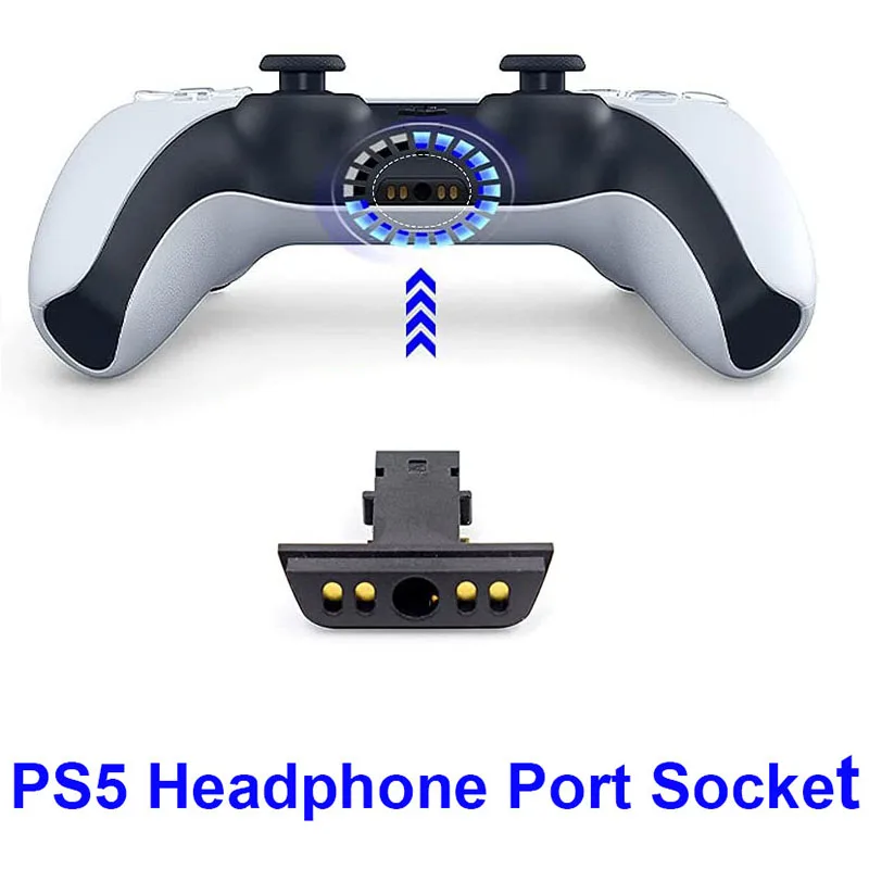 30pcs Original For Sony Playstation 5 Ps5 Headset Headphone Audio Jack Component Port Socket