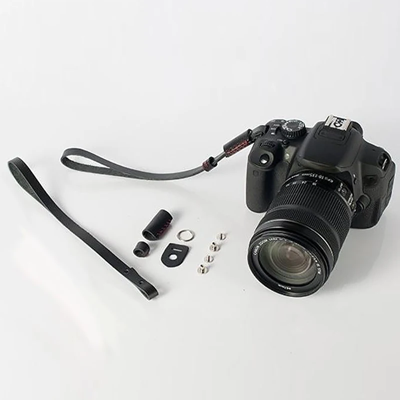 RISE-нейлоновый и кожаный ремешок на запястье для камеры Универсальный ремень для переноски камеры ремешок на запястье для sony/Lumix/Nikon/Canon