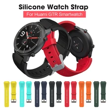 Силиконовый ремешок для часов SIKAI для Huami Amazfit GTR 47 мм/42 мм ремешок для часов Amazfit Bip Youth Lite часы для samsung gear S3 часы