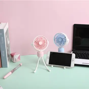 

USB Rechargeable Fan with Flexible Tripod for Baby Stroller Camping Tent Beach