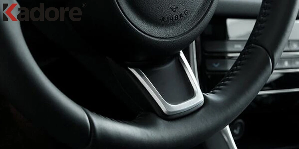 Для Jaguar F PACE 2016 2017 2018 АБС матовый Автомобильный руль защитный чехол накладка