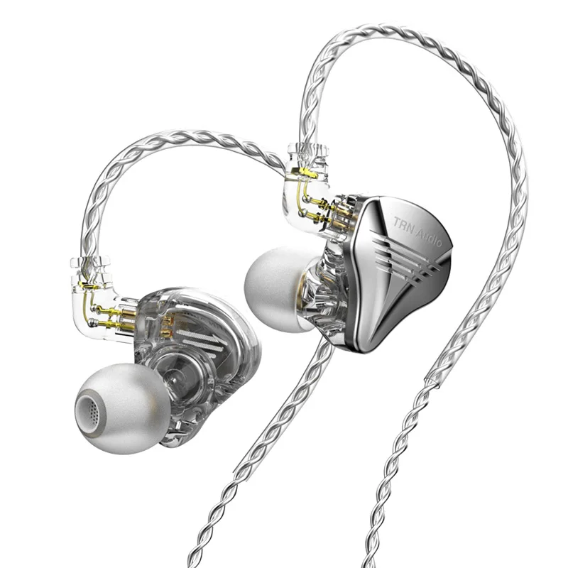 TRN TA2 HiFi Audio Triple Hybrid Driver(1DD+2 Knowles BA) Earphone IEM Metal Shell with Detachable Headset Running Headphone | Электроника