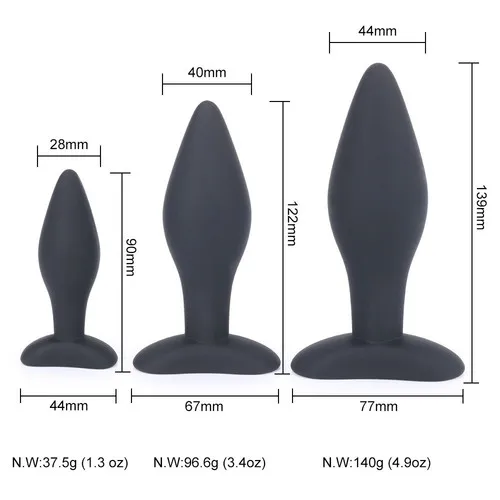 anal plug silicone Silicone Anal Butt Plugs Anals Mini Butt-Anals-Play Trainer Toys Drop shippin | Красота и здоровье
