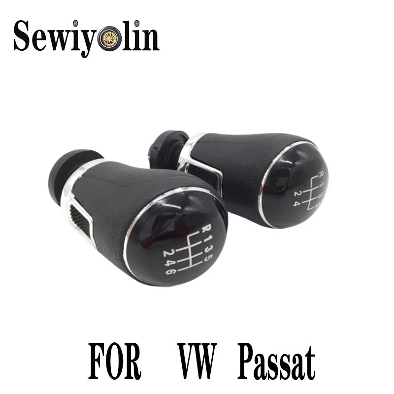 

5/6 Speed Gear Shift Knob for VW Passat B7 2011-2015 Lever Stick Handle Head Car Styling Accessories High Quality Jetta Mk3