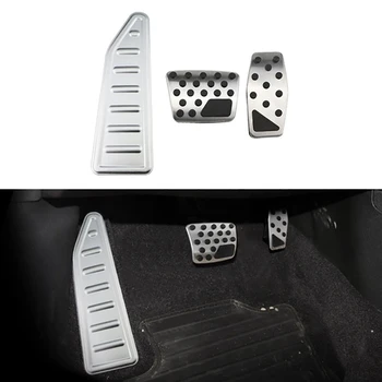 

Car Pedals for Jeep Renegade AT LHD 2015 - 2020 Accessories Gas Pedal Brake Pedal Cover Rest Pedal Strips