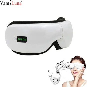 

Wireless Eye Massager Air Compression Eye Massage with Music Smart Eye Massage Heated Goggles Anti Wrinkles Eye Care