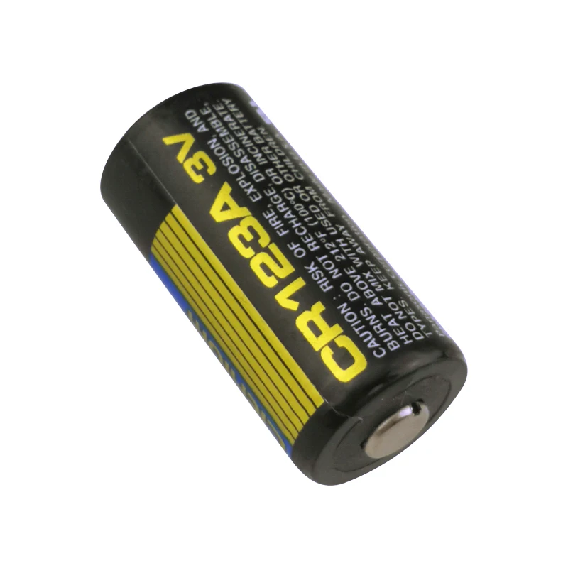 10 шт. CR123A Bateria De Litio CR123A 3 в CR123 CR17345 DL123A EL123A 123A 1400 мАч для камеры фонарик основная литиевая батарея