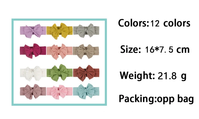 Baby Hair Band Children's Seamless Super Soft Cotton Chiffon Headband Cute Princess Hair Accessories Baby Turban Bow Kids Gifts cheap baby accessories	