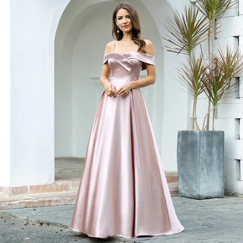 

ADYCE 2020 Summer New Arrival Elegance Spaghetti Strap Dress Party Club Dress Pink Off the Shoulder Dress Vestidos Plus Size XXL