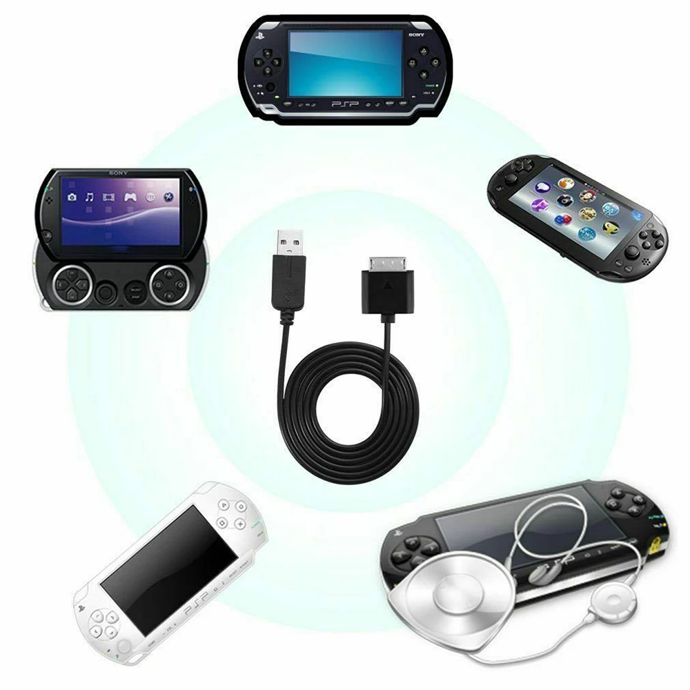 

Fast Charging USB Charger Charging Cable for Sony PS Vita Data Sync Charge Lead PSV PSP Vita Charger Power Line Charger Cord