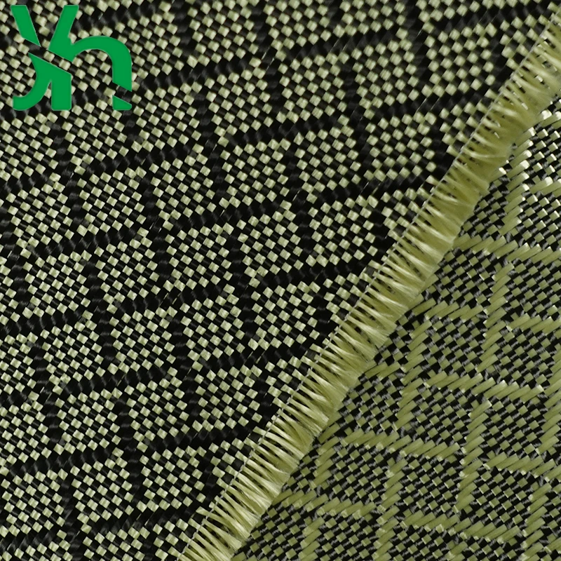 Kevlar Aramid Fabric Bullet-proof cloth Plain UD Weave Unidirectional Weave  0.5m/1mx10m 50g/200D