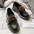 Женские кроссовки на шнуровке кожаные туфли на низком каблуке grils love Shoes Нескользящие женские Оксфордские повседневные туфли B61-91 JY