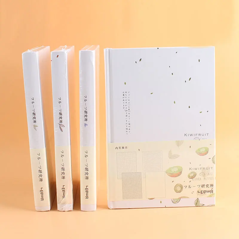 LEnWA канцелярские принадлежности фруктовый Университет А5 записная книжка хипстер художественная и художественная книга для счета в твердом переплете