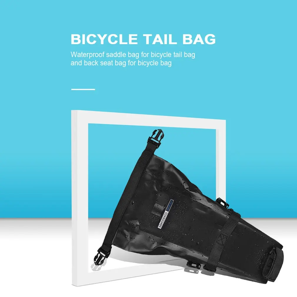 SAHOO 131363-Sa велосипедная сумка, водонепроницаемая седельная сумка, сумка для верховой езды, сумка для заднего сиденья, оборудование для езды, Аксессуары для велосипеда