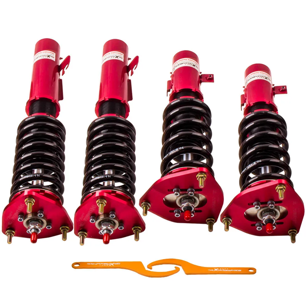 Пружины амортизатора Coilover 24 способа для Subaru Impreza WRX GC8 93 01 амортизаторы Adj