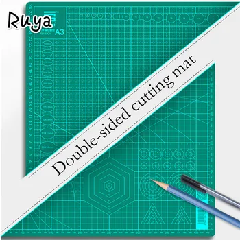 

1Pcs A3 Pvc Rectangular Cutting Mat Grid Line Tool Plastic 45cm * 30cm