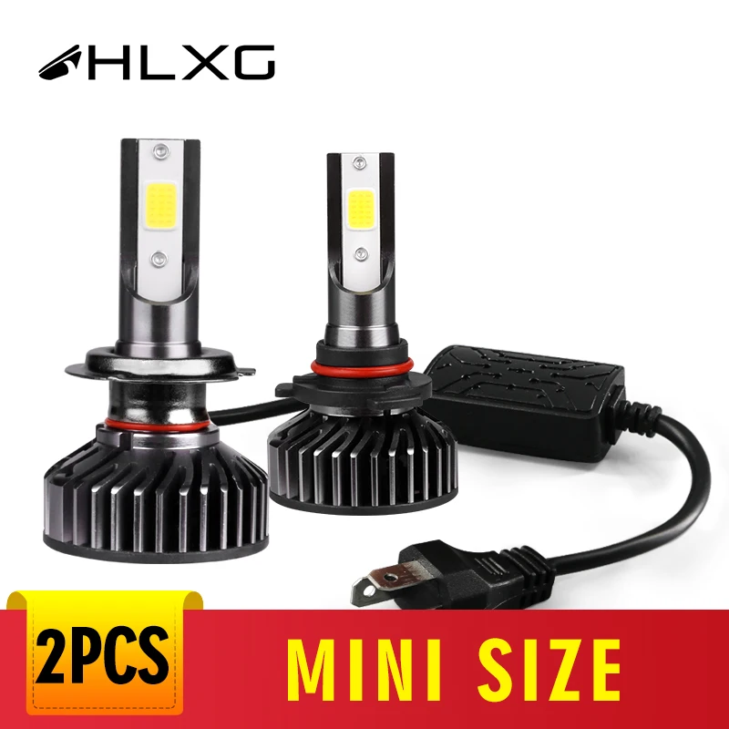 10000K 4300K 6000K 5000K 8000K H7 LED Bulb H11 9006 Headlight Deep Blue Car light h 11 led H4 9005 HB4 HB3 Driving Lamp 2V 24V | Автомобили