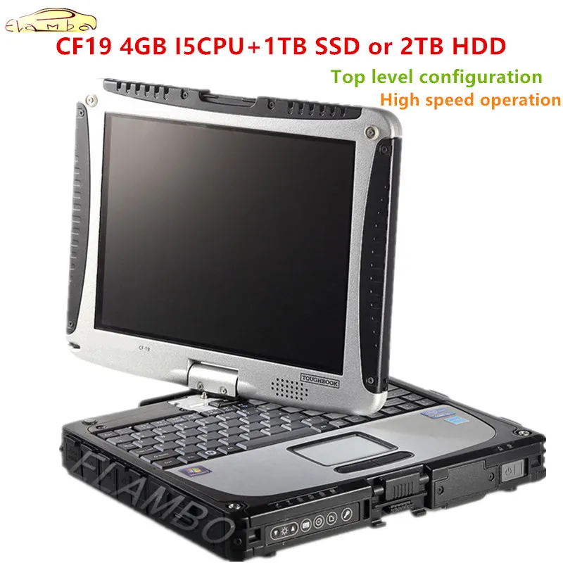 2021 верхнего уровня конфигурации Toughbook CF 19 CF19 cf-19 ноутбук с i5 8G Ram 1 ТБ SSD или 2 HDD win 7