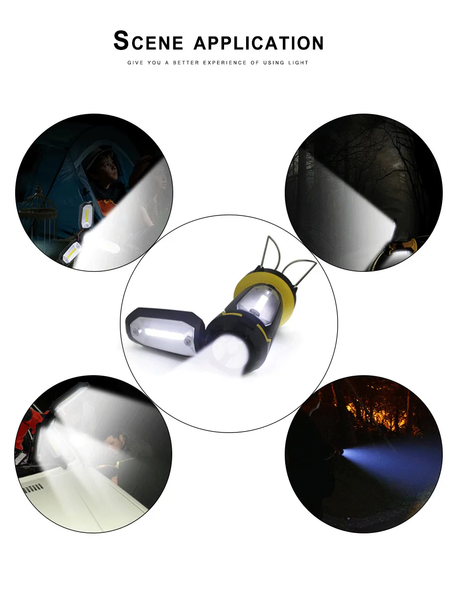 6mods светодиодный светильник для гаража, встроенный аккумулятор, USB зарядка, поисковый светильник для officina, Складская мастерская, промышленный светильник для технического обслуживания