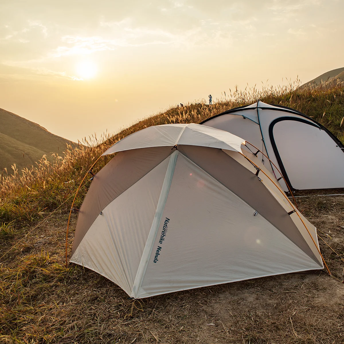 Палатка Naturehike Nebula 2 Ультралегкая двухместная палатка 20D нейлоновая силиконовая