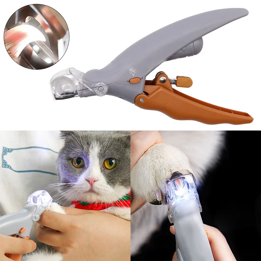 

Professional Pet Nail Clippers LED Light Claw Pet Dog Cat Nail Toe Claw Nail Scissors Electric Nail Trimmer Pet Beauty Supplies