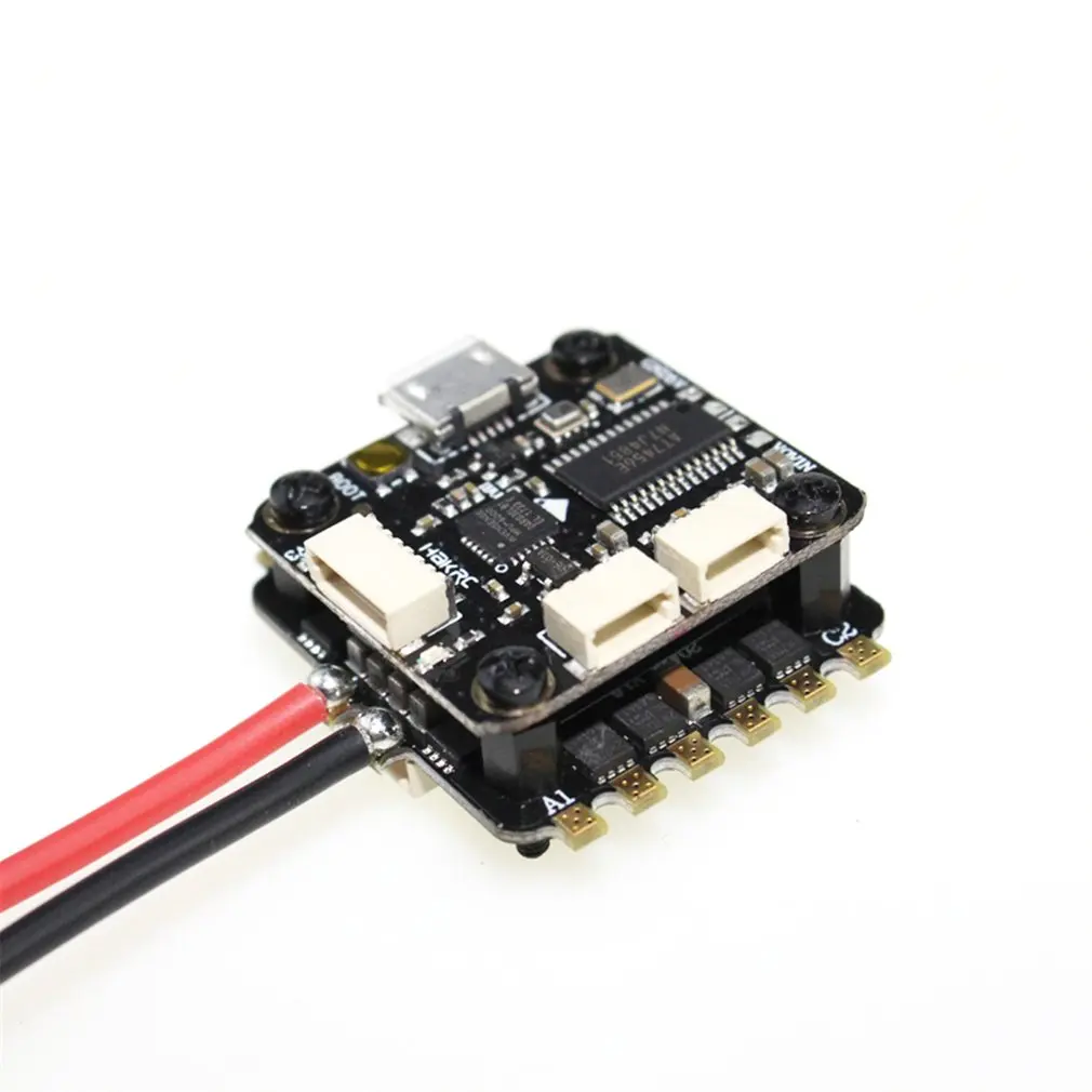 HAKRC мини F4 Flytower Контроллер полета интегрированный OSD 4 в 1 BLHeli 20A ESC встроенный 5 в 2A Выход BEC для FPV RC Дрон