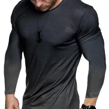 Litthing, Мужская футболка с воротником, Стильная мужская футболка с длинным рукавом, модные мужские топы, уличная одежда, новая осенняя футболка