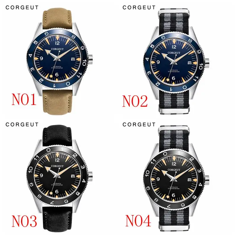 

Luxury top Brand Automatic Watch calendar date Men sapphire luminous Sport Design male Clock Mechanical Wrist Watches8