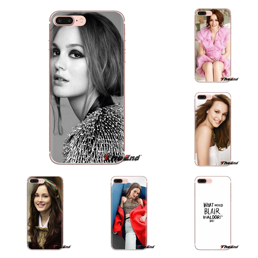 Soft Transparent Cases Covers For Sony Xperia Z Z1 Z2 Z3 Z5 compact M2 M4 M5 E3 T3 XA Aqua LG G4 G5 G3 G2 Mini blair waldorf |