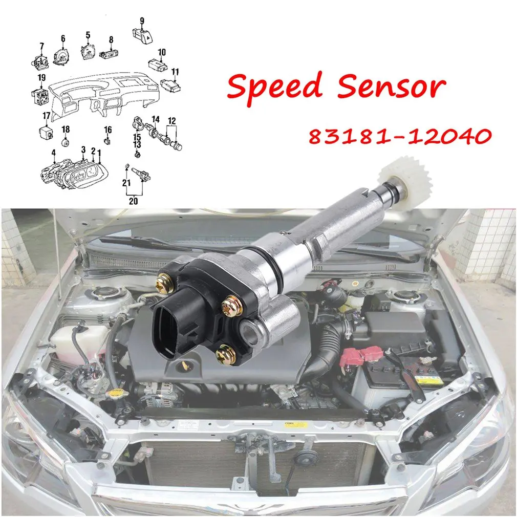 83181-12040 8318112040 одометр датчик скорости автомобиля VSS для Автомобили Тойота моделей Echo и Yaris Vios Corolla Soluna Celica Camry Avalon Previa